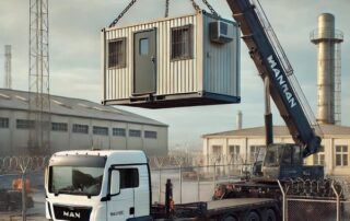 lakókonténer telepítése