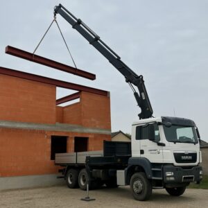 daruskocsi épületszerkezetek emelésére